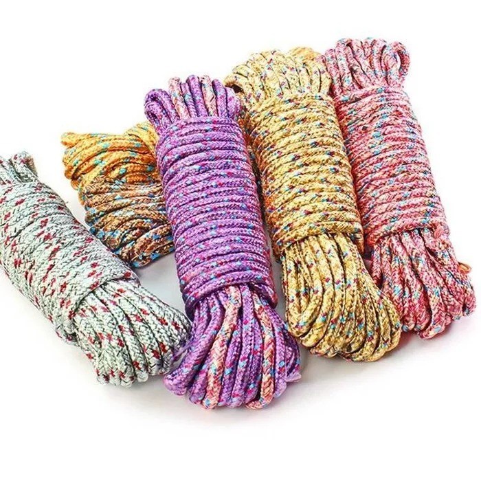 Tali Jemuran Nylon 10M Tali Tampar Kuat Tali Tambang Laundry Rope Anti Slip