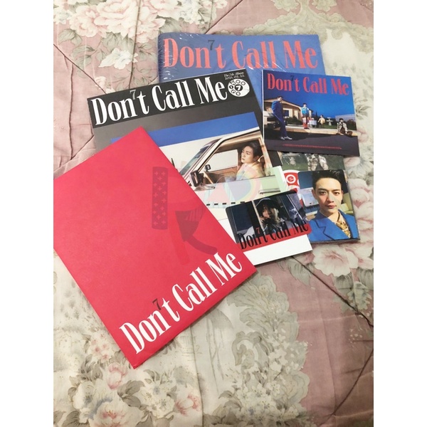 Album SHINee Don’t Call Me - Fake Reality Version Fullset Unsealed