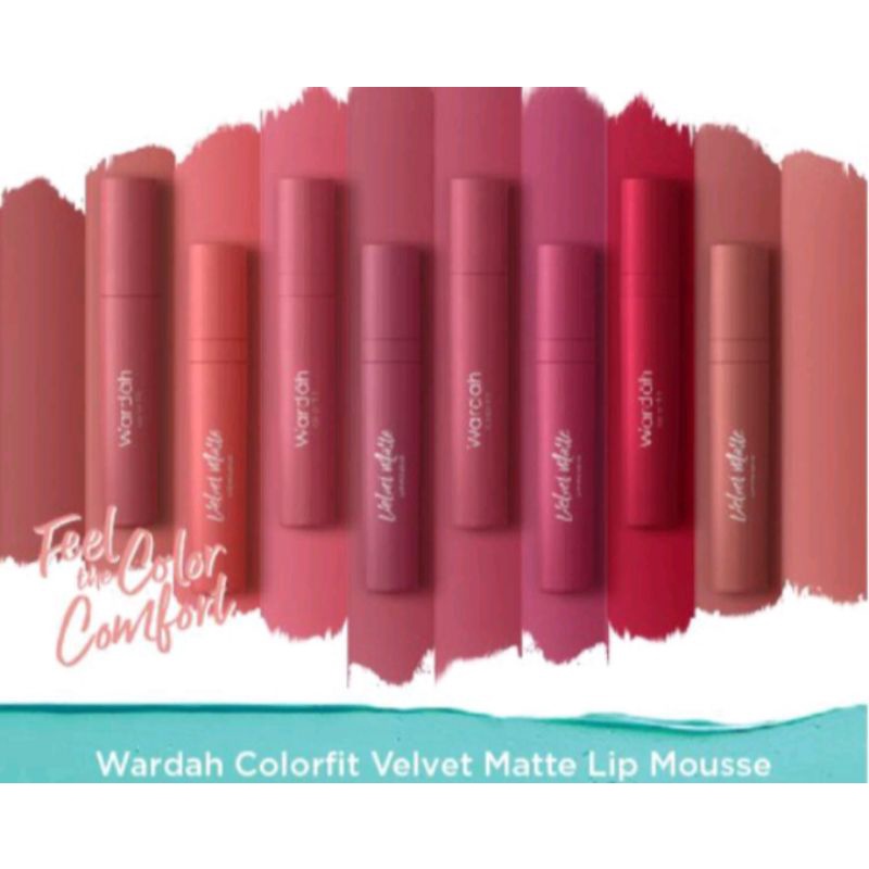 Lipstik Wardah Colorfit Velvet Matte Lip
