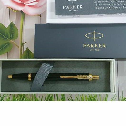 

(X-U4U❤) Pulpen Parker Original IM New Lq Black GT Gratis grafir Nama Atau Logo bukan Montblanc Dupont pasti dikirim