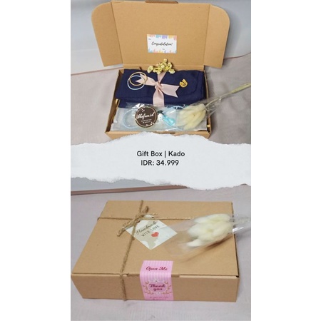 

Kado | Gift box