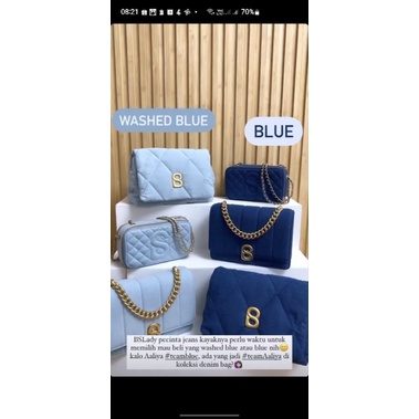 ZOEY BAG DENIM BUTTONSCARVES