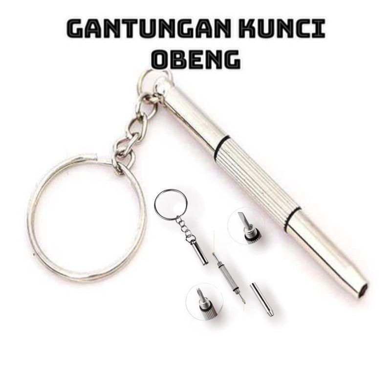 MH80GANTUNGAN KUNCI OBENG MINI 3IN1 GANTUNGAN KUNCI MINI GANTUNGAN OBENG/GANTUNGAN KUNCI OBENG PLUS MINUS 3IN1 OBENG KACAMATA/OBENG SERBAGUNA