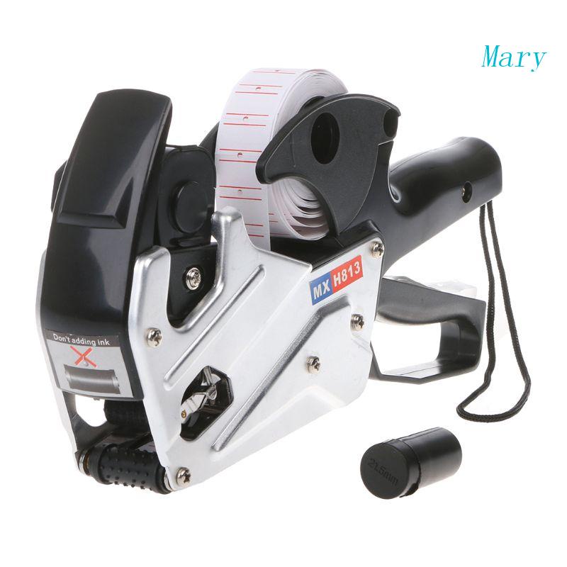 Kertas Labeler Labeller Label Harga Mary MX-H813 A-line 8digit Dijual Eceran St