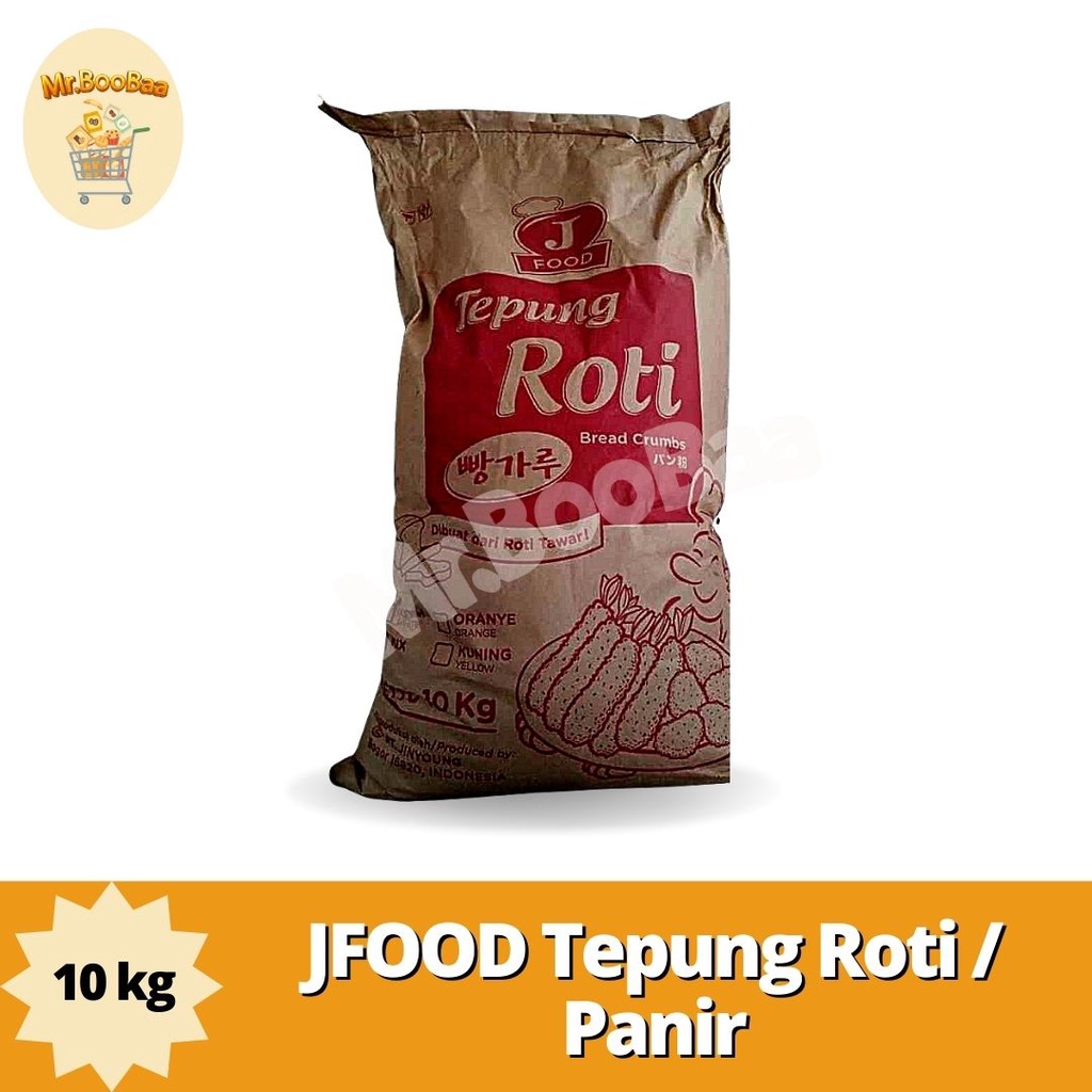 

JFOOD Tepung Roti 10kg - Tepung Panir - Bread Crumbs (MIX)