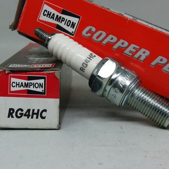 Busi Champion RG4HC Asli Original Beat Vario Nmax Cbr R15 Vixion