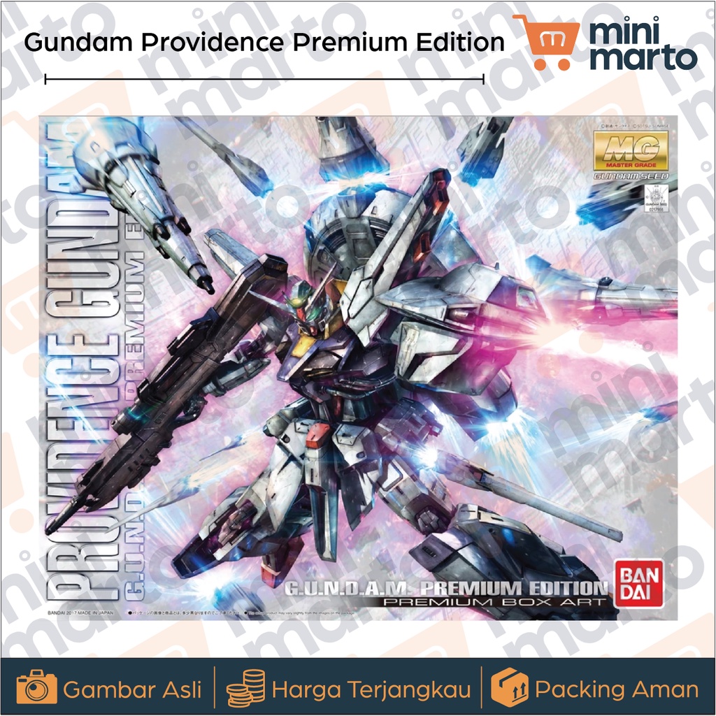 Bandai Gundam Providence Premium Edition Art Box - MG