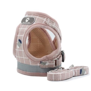 Unik - HARNESS HARNESS / TALI / ANJING XS Berkualitas KUCING TUNTUN Pink KUCING HARNESS /TALI