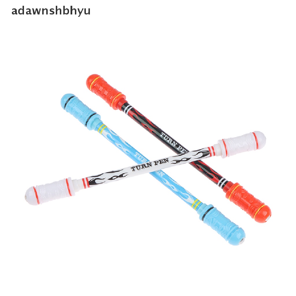 Adawnshbhyu 1Pc Spinning Pen Gel Pen Kreatif Spinner Mainan Dewasa Anak Antistress Spinning Pen ID