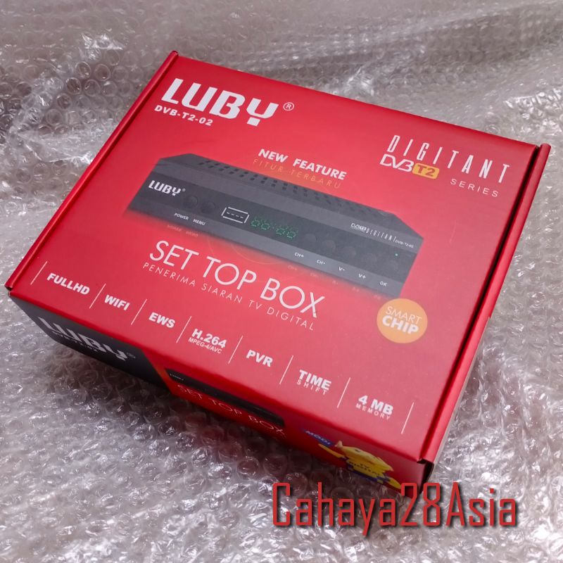 Jual STB Set Top Box TV Analog ke Digital Luby Tabung LCD LED Reciever