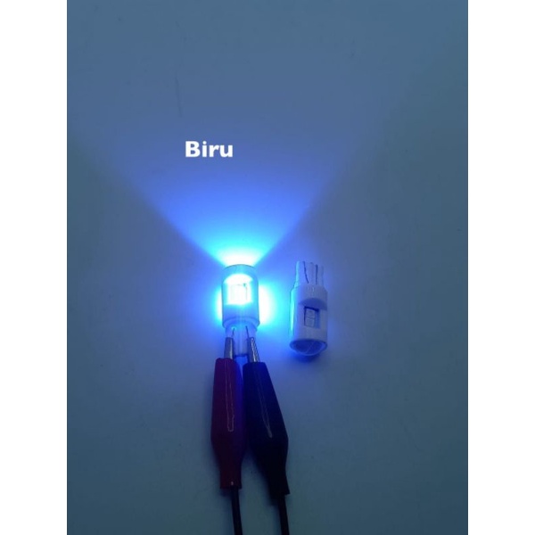 Lampu Sen Senja T10 Motor Mobil ARUS AC/DC 12VOLT Model Keramik Nyala Diam Super Terang New
