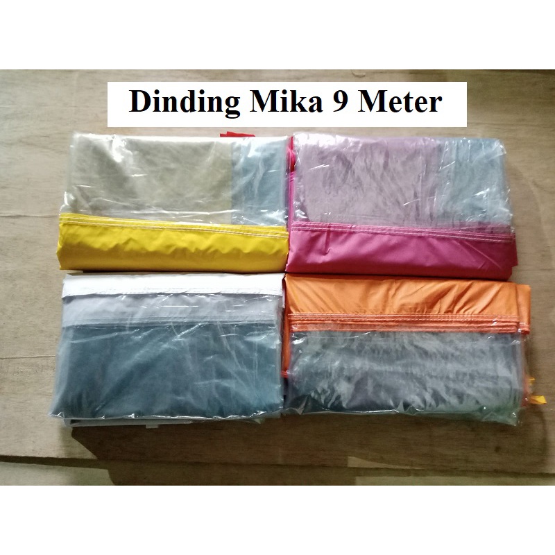 Dinding Mika Tenda Lipat Ukuran 9 Meter