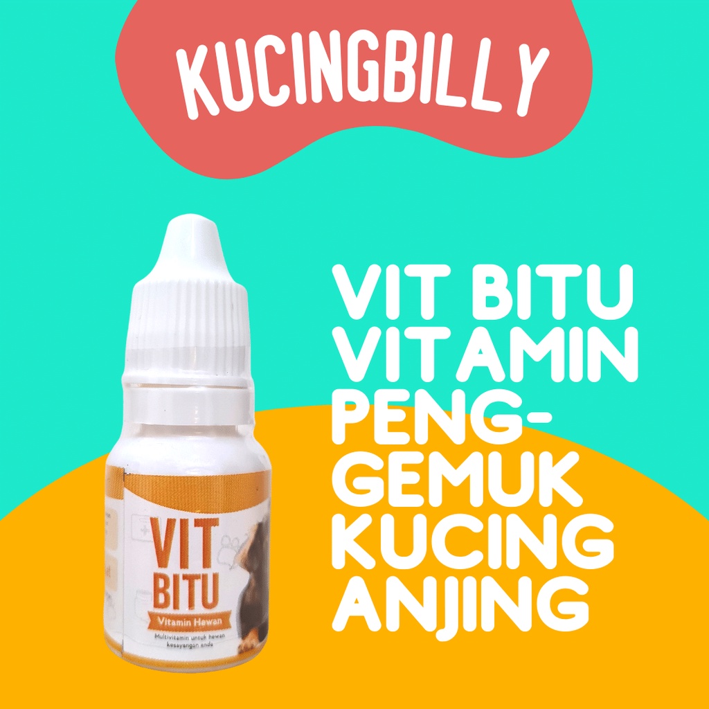 Vit Bitu suplemen vitamin penggemuk kucing anjing