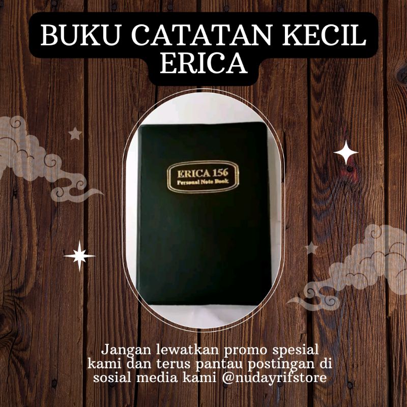 Jual Buku Catatan Kecil Erica 156 Mini Notes Saku Diary Shopee Indonesia