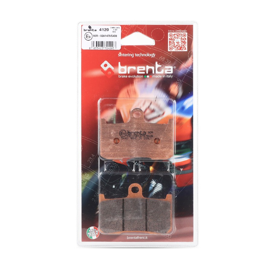 BRENTA Kampas Rem Z800/Z900 Depan BR4120 Sintered