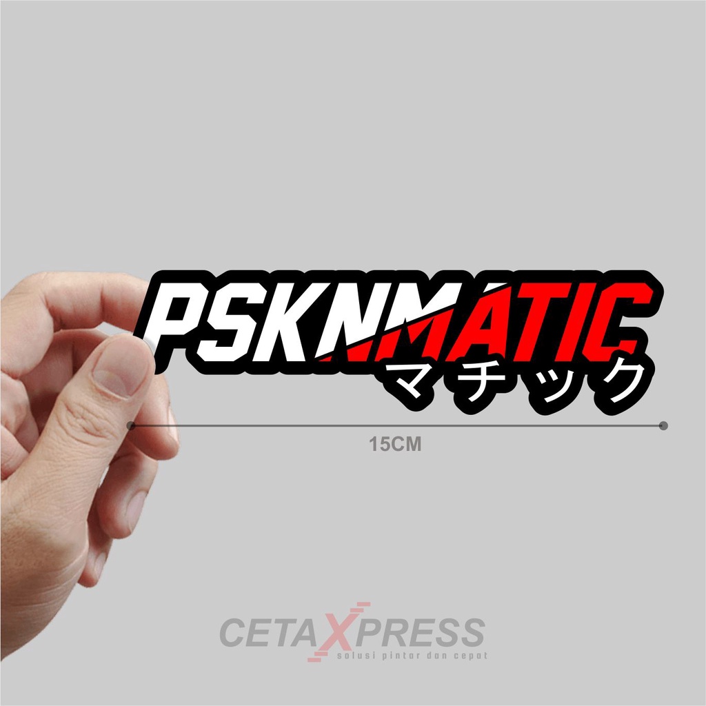 STICKER PASUKAN MATIC/STICKER CUTTING MOTOR