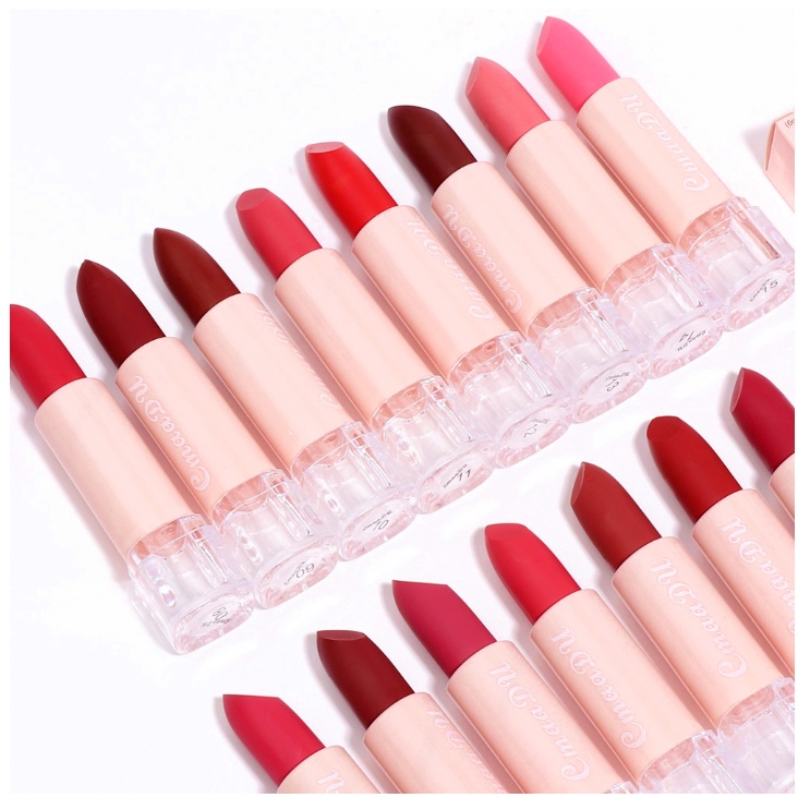 CMAADU BPOM Matte Lipstik 12 Matte Lipstick Long Lasting Waterproof XX021