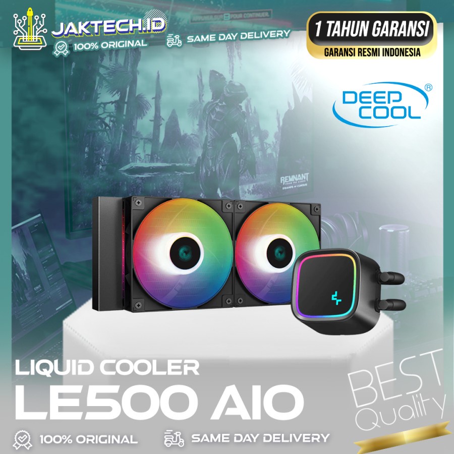 DeepCool LE500 AIO CPU Liquid Cooler 240mm Fixed RGB