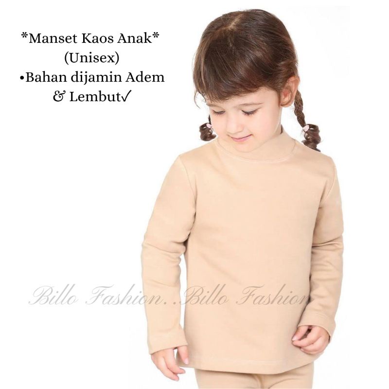Manset Anak Perempuan UNISEX Manset Anak Laki-Laki Manset Kaos Anak Premium