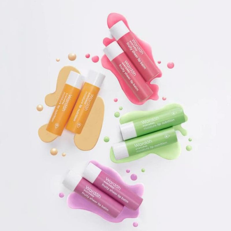 Lip Balm Wardah Ori semua variant bisa pilih || Wardah Lip Barrier Sunscreen SPF 30 || Pelembab bibi