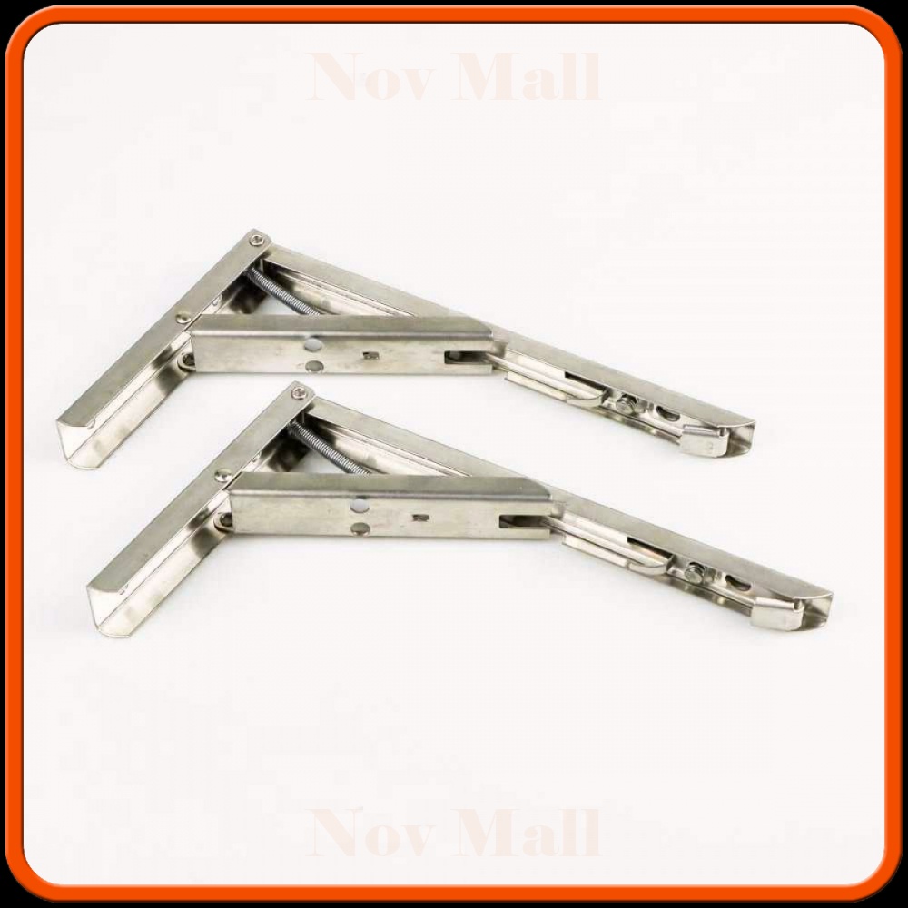 Bracket Engsel Stainless Steel 65kg 10 Inch 2 PCS -ST119