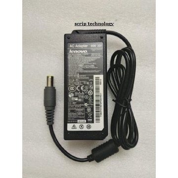 Adaptor/Charger Laptop Lenovo 20v - 3.25a Original 100% (Bulat Jarum)