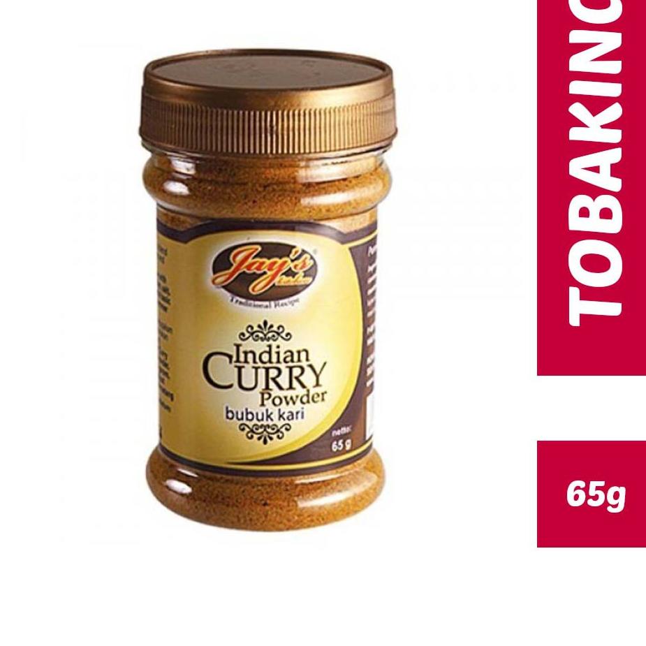 

ღ Jays Indian Curry Powder | Bubuk Bumbu Kari India 65 gr Jay's ハ