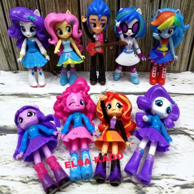 Mainan Anak Cewek Boneka Figure My Little Pony Equestria Girl