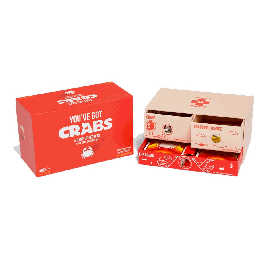 Board Game You've Got Crabs by exploding kittens You Got Crabs