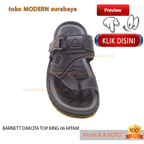 Sandal pria casual jepit BARNETT DAKOTA TOP KING 06
