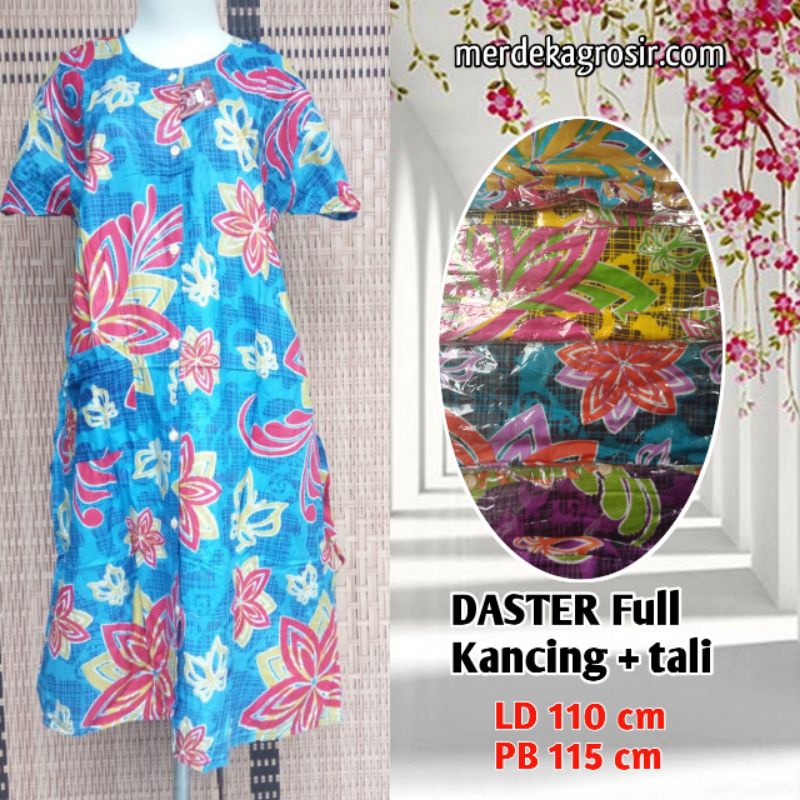 Daster Full Kancing