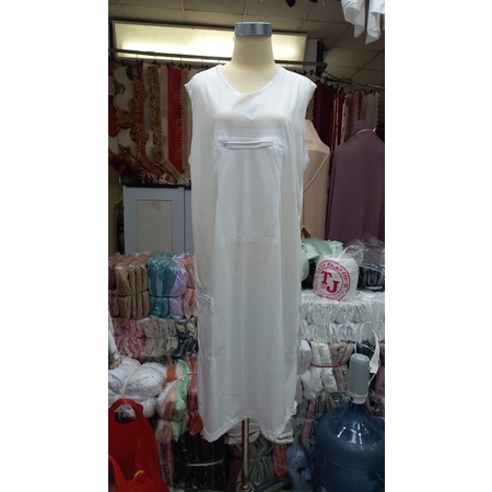 UIY Singlet gamis umroh resleting Singlet gamis haji singlet kantong singlet wanita resleting