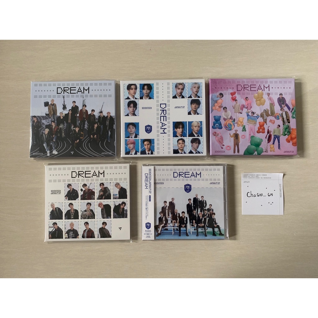 [READY STOCK[ ALBUM JAPAN DREAM SEALED SEVENTEEN