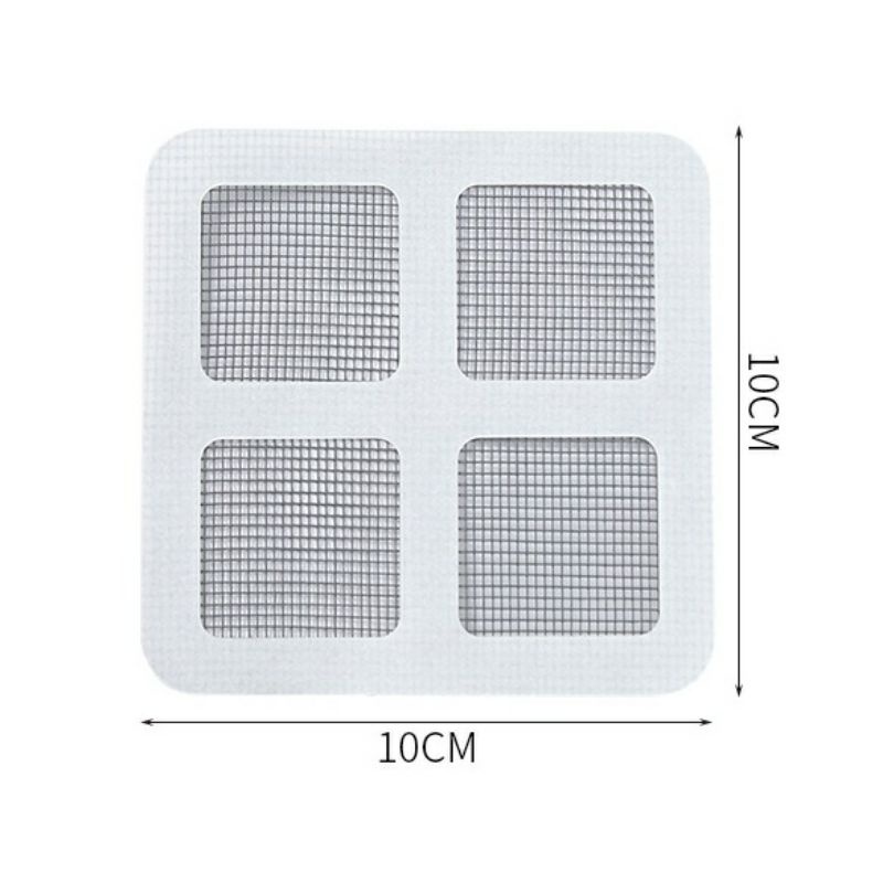 Kawat nyamyuk kotak 10×10cm penambal kawat nyamuk serbaguna