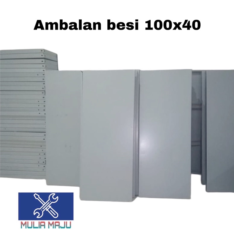 Rak ambalan besi 100cmx40cm /Ambalan rak gudang 100x40