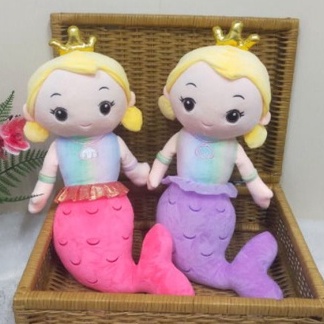 Boneka Mermaid Size 19&quot;/boneka putri duyung/kado ultah/Boneka Karakter