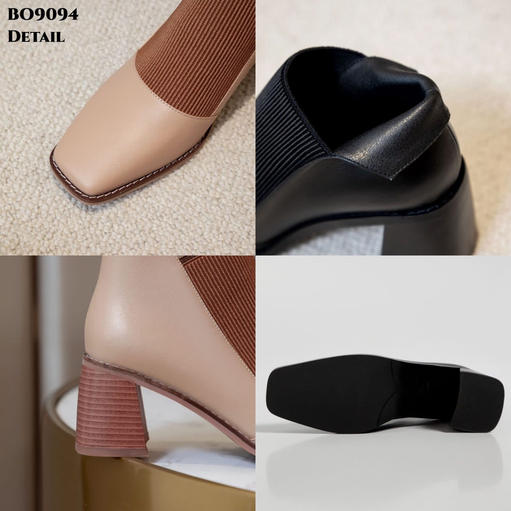 PRF Sepatu Boots Flat Fashion Ala Korea BO9094