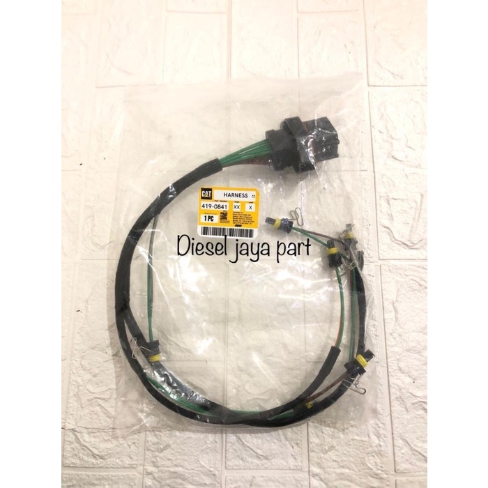 Wiring Harness Injector Socket Kabel Injektor CAT 330D C9 419-0841