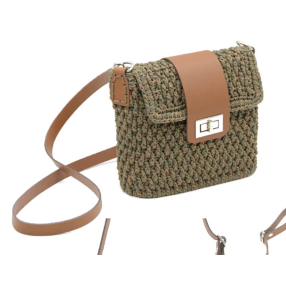 Tali dan Alas Tas Selempang Set Kulit Sintetis Leather Bottoms Package Lengkap Accesories Sling Bag Straps DIY Handmade