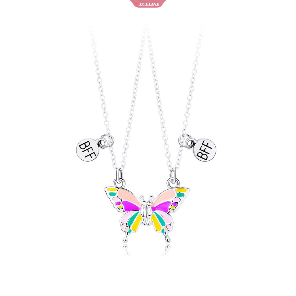 Baru super fairy tale girl dream butterfly pendant Kalung Perempuan Tulang Selangka Rantai Populer Kalung [ZXL]