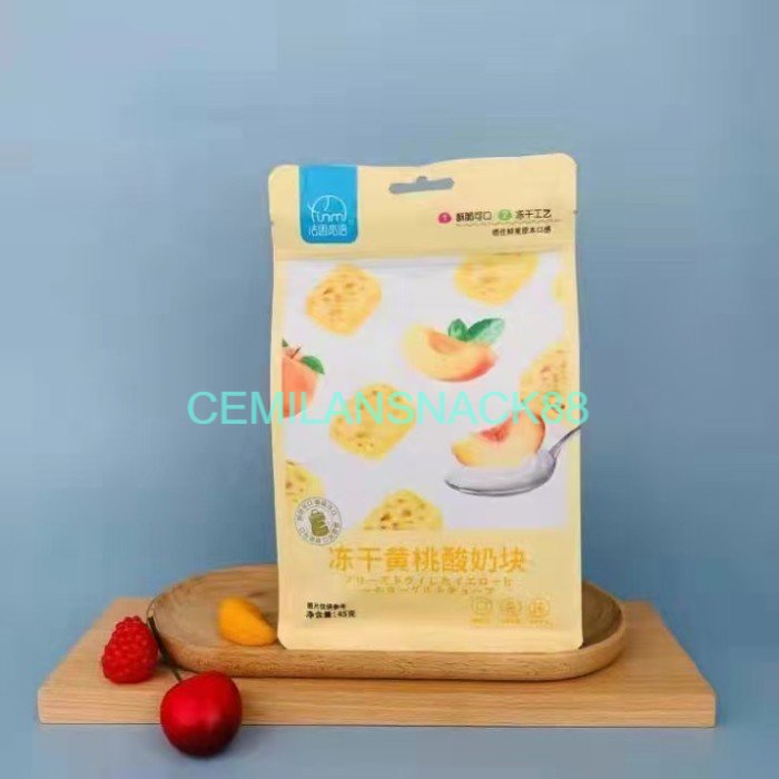 

Yogurt kering Yellow peach /45g法思觅语 / 冻干黄桃酸奶块