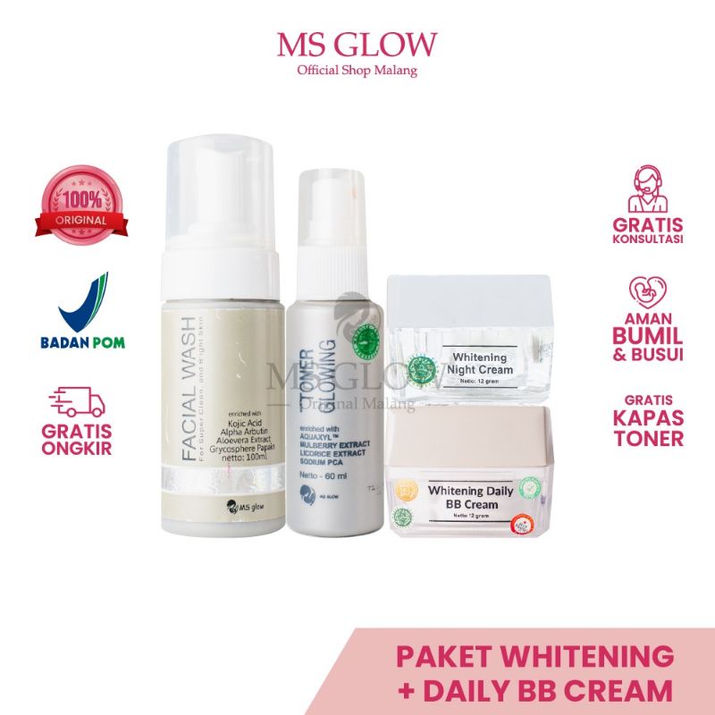 Ms glow Paket Whitening