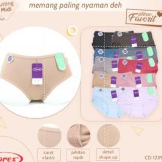 Sorex Celana dalam wanita 1238 1239 1248 M L EL QL EQL QQL QXL /Cd Sorex Celana Dalam Wanita Premium