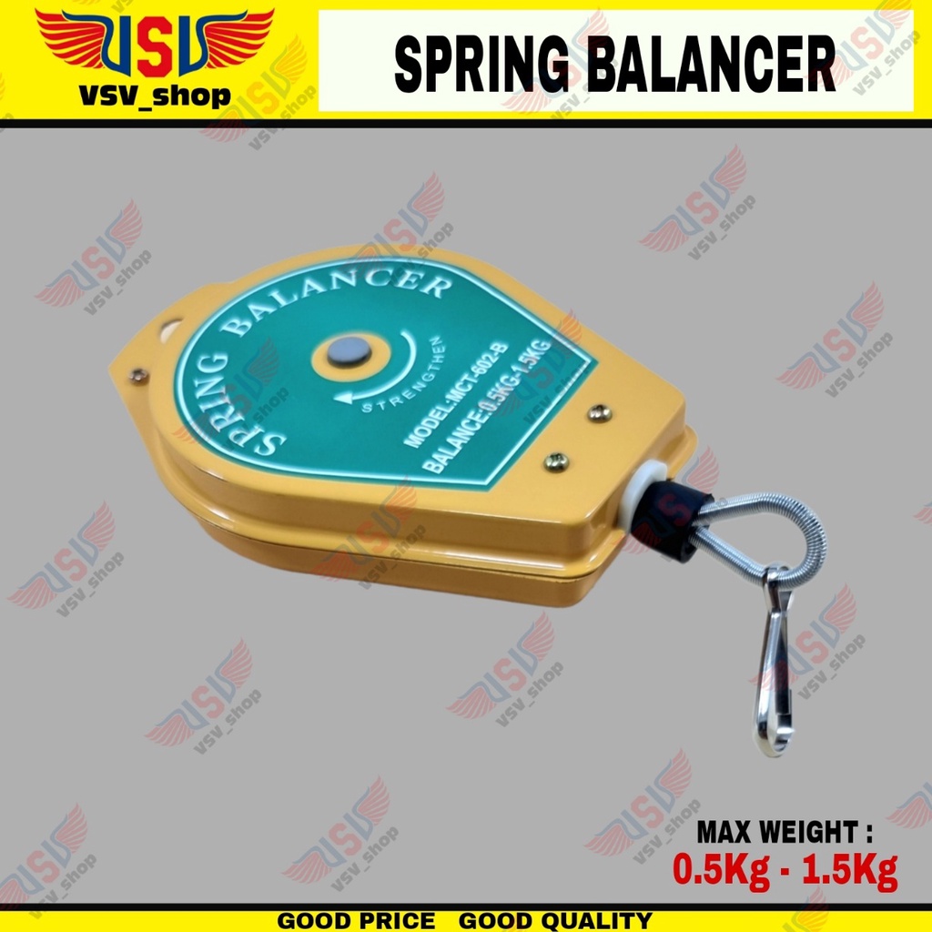 Spring Balancer 0.5-1.5Kg Gantungan Alat Air Tool