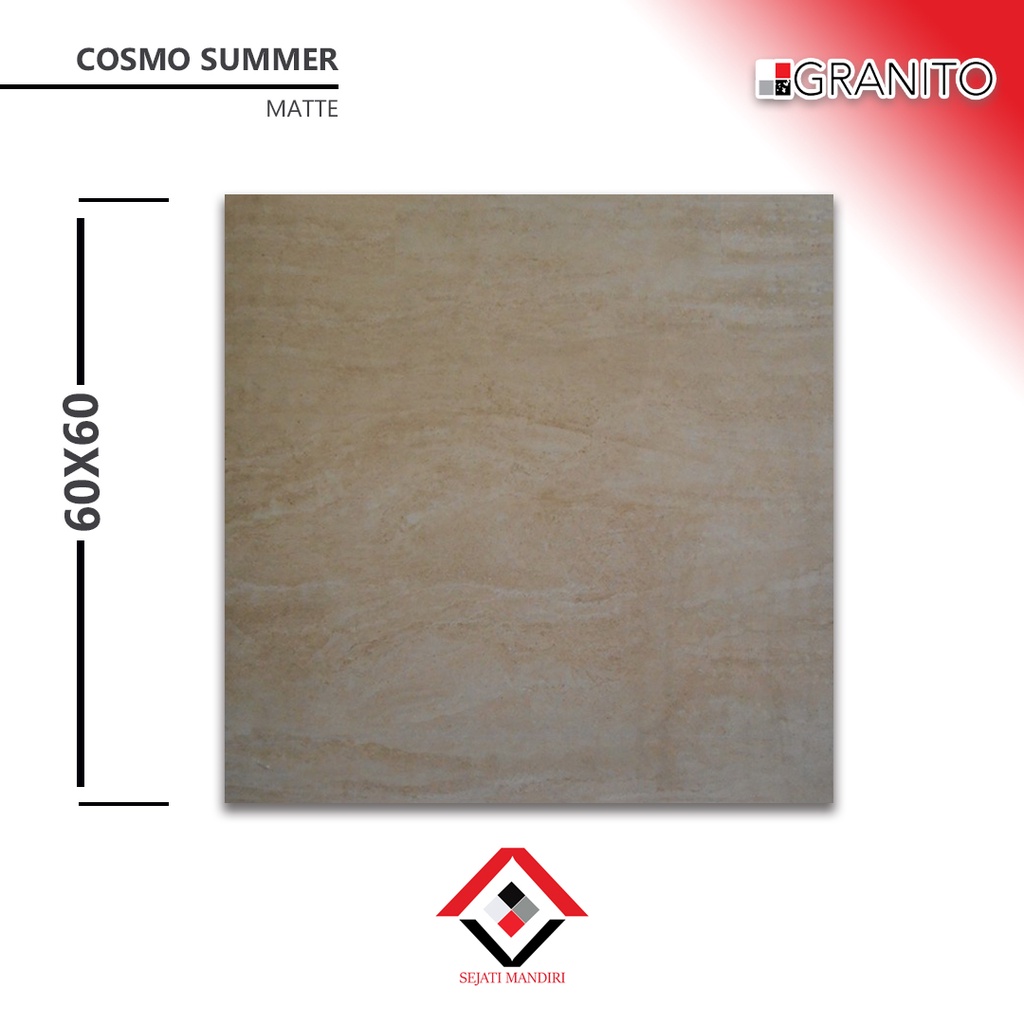 granit 60x60 - motif batu alam - granito cosmo summer