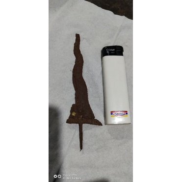 Keris jimatan naga tindik mas