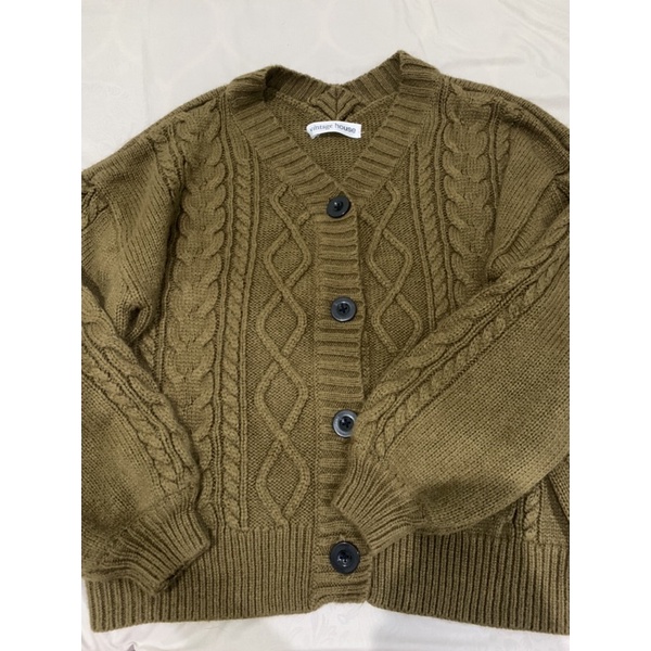 PRELOVED Sophia Cable Cardigan