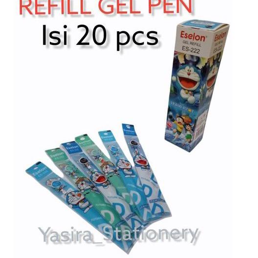 

㊣ ( 70 Gram ) SATU PACK 20 PCS Isi Ulang Refill Gel Pen Karakter Animasi Lucu Fancy い