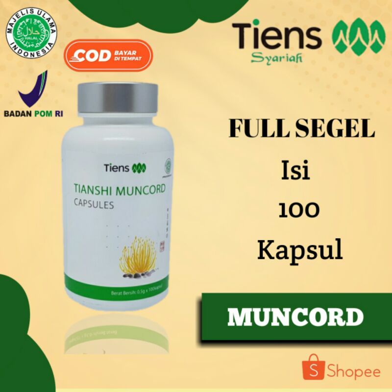 Suplemen Penambah Stamina Tiens Muncord Cordyceps Multivitamin Daya Tahan Tubuh Herbal Terbaik Tiens