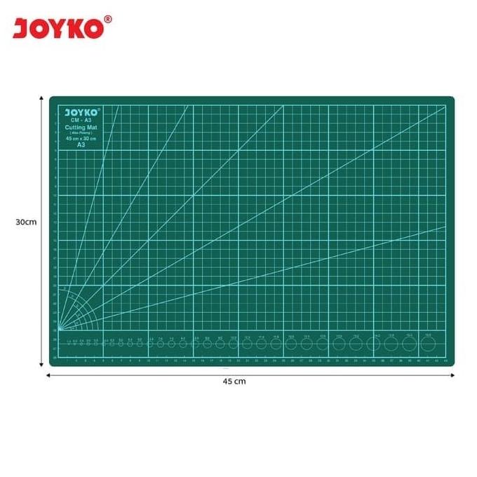 

Terlaris Joyko Cutting Mat CM-A3 Cuting Matt Mate A3 Alas Potong Cutter CMA3 Termurah